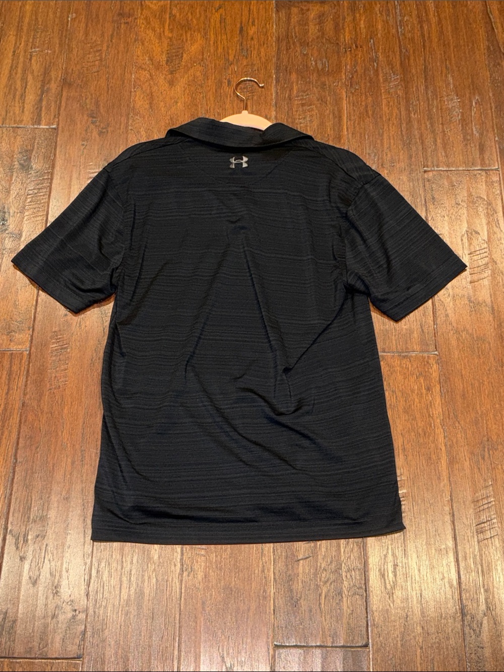 Small Under Armour Men's Black Performance Polo Shirt - Picture 3 of 8
